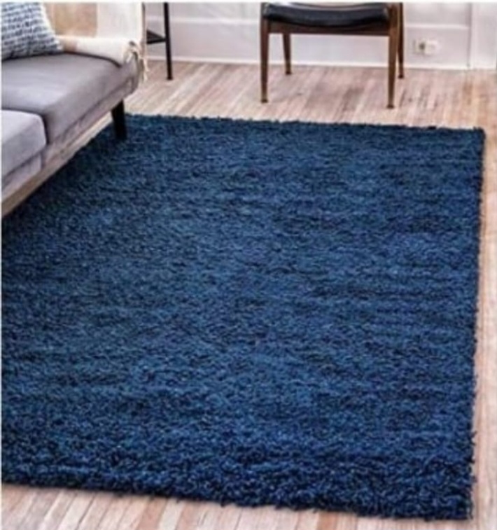 Living room rug styling